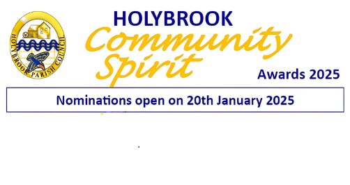 Nominate local heroes for the Holybrook Community Spirit Awards 2025