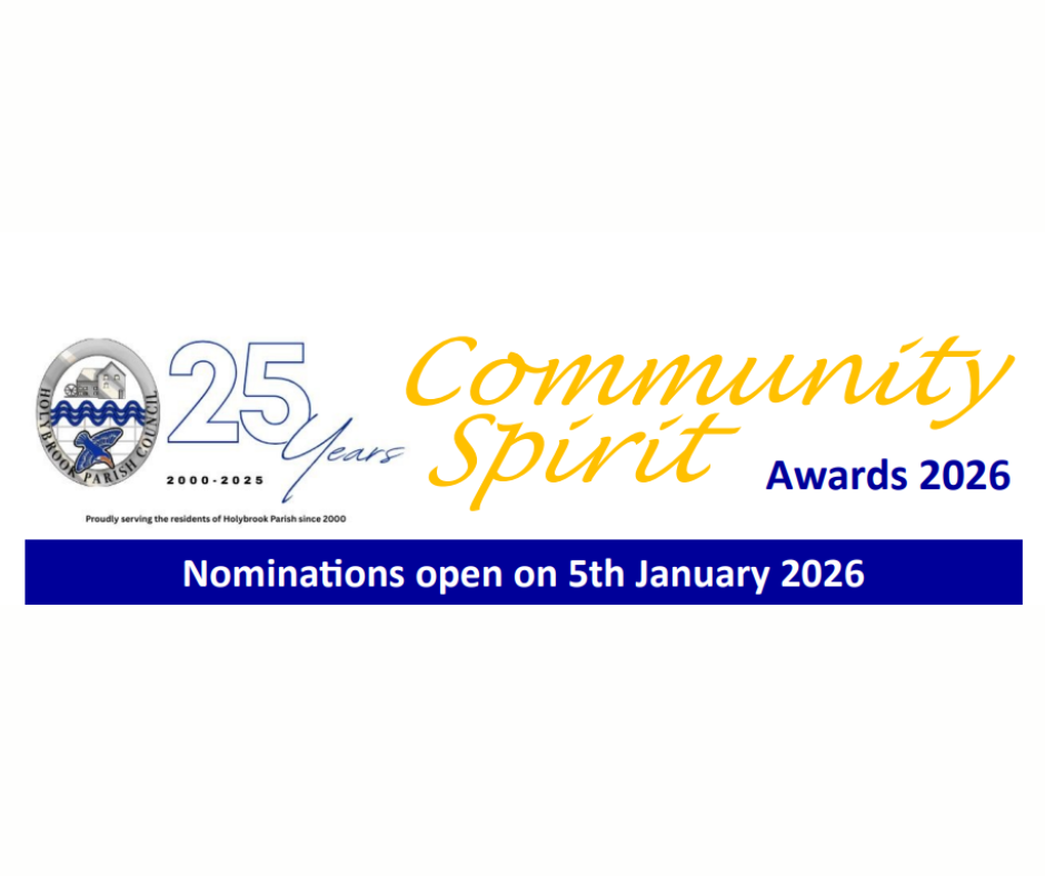 Holybrook Parish Community Spirit Awards 2026- Nominations now open!